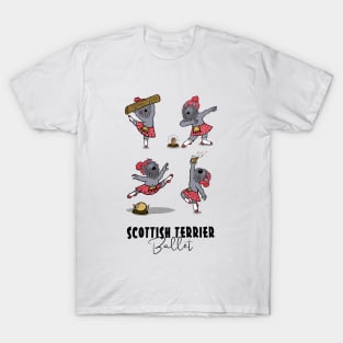 Scottish Terrier Ballet T-Shirt